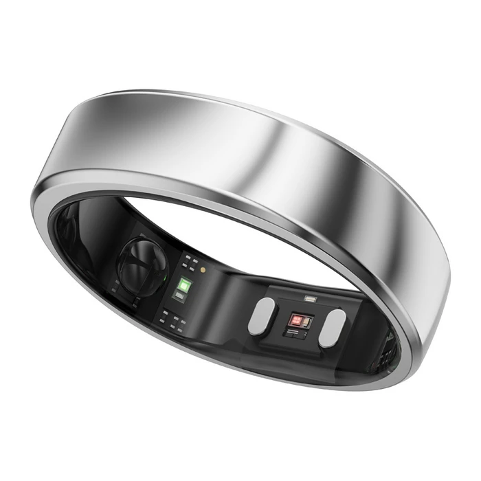 RingConn Gen 2 Air Smart Ring 18.2 mm Galaxy Silver with Heart Rate Monitor