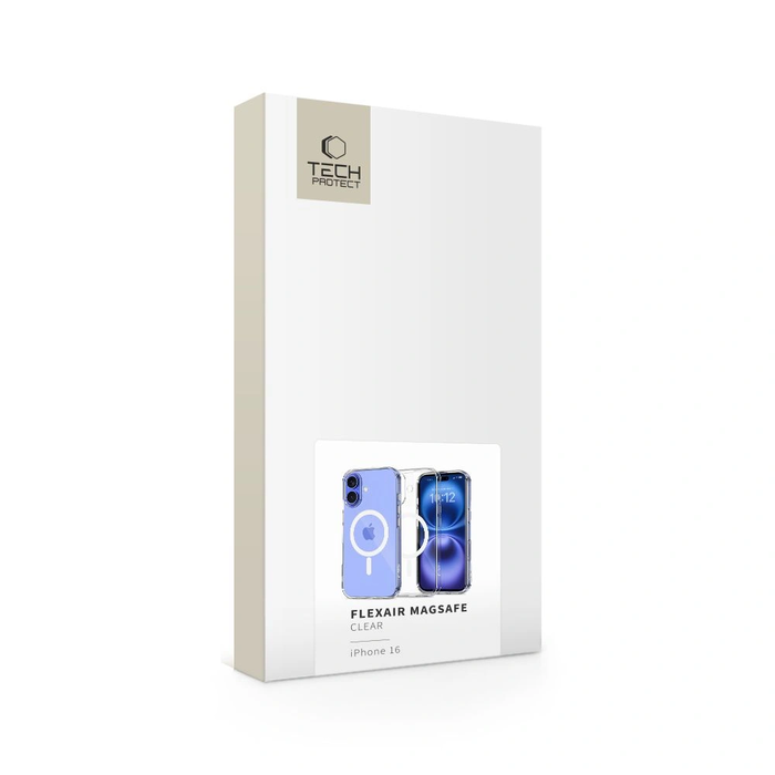 Tech-Protect FlexAir MagSafe Apple iPhone 16 Clear