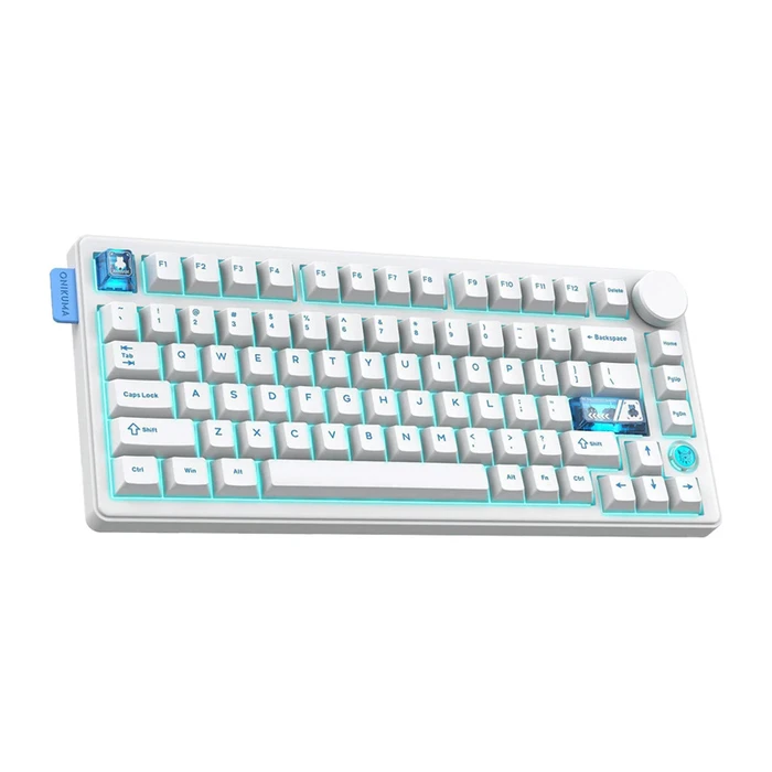 Onikuma MT706 Gaming Πληκτρολόγιο Tenkeyless με RGB φωτισμό (Αγγλικό US) Λευκό