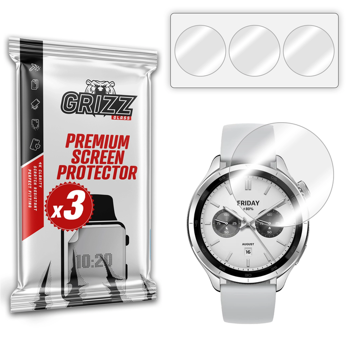 GrizzGlass Hydrofilm Xiaomi Watch S4