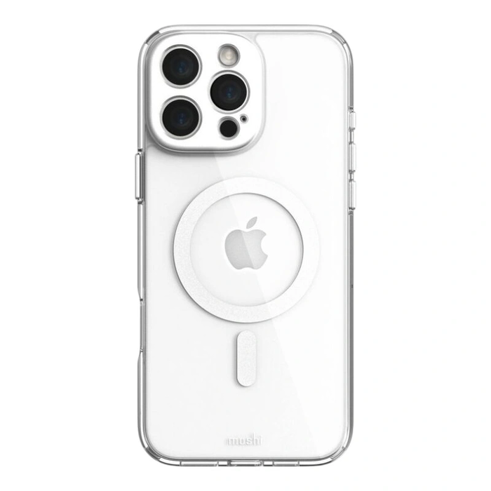 Moshi iGlaze MagSafe Apple iPhone 16 Pro Max (Luna Silver)