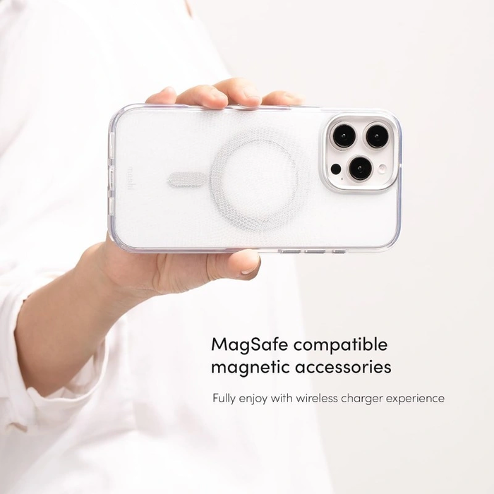 Moshi iGlaze MagSafe Apple iPhone 16 Pro (Sunlit Green)