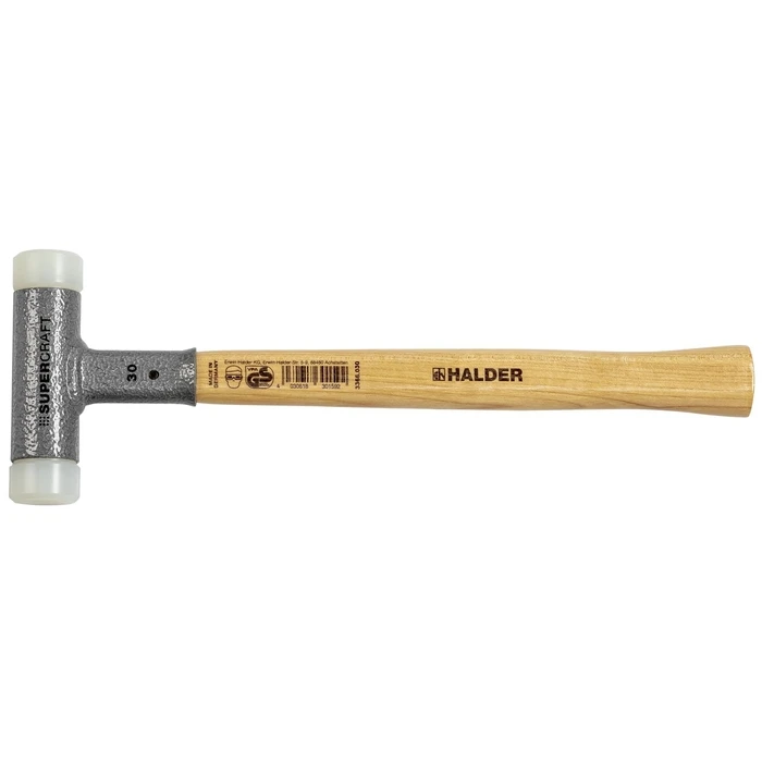 Halder Supercraft 30 Mallet 460 g with Wooden Handle