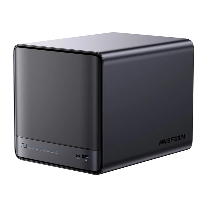 Minisforum NAS N5 Pro NAS με 5 θέσεις για HDD/M.2/SSD και 2 θύρες Ethernet
