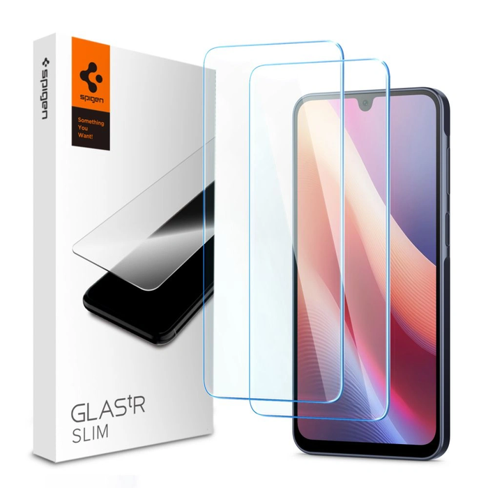 Spigen GLAS.tR Slim Samsung Galaxy A16 4G / 5G / A26 5G / A17 4G / 5G Clear [2 PACK]