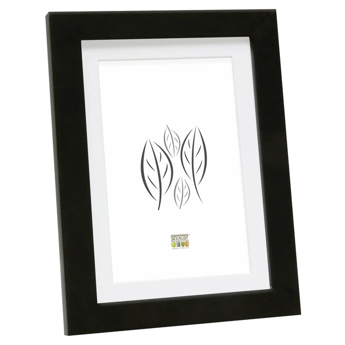 Deknudt Wooden Frame S66KF2 P1 30x45 Black (with passepartout)