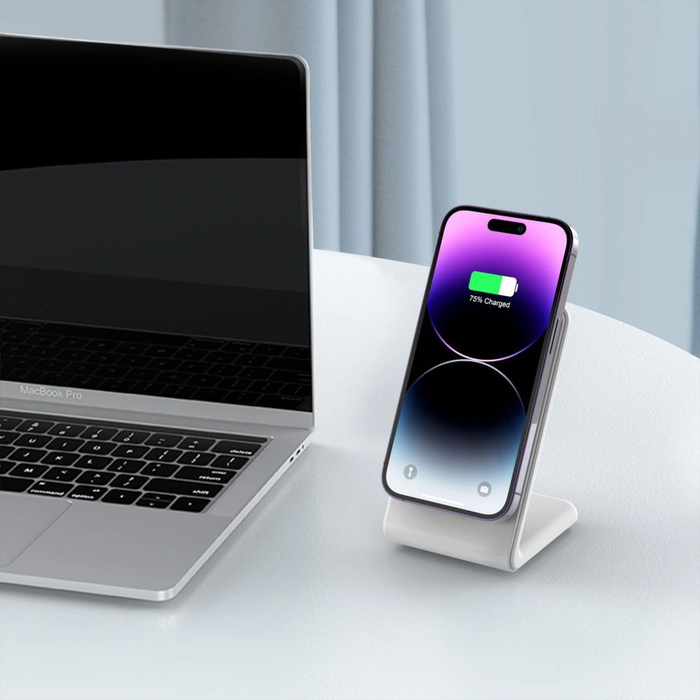 Tech-Protect QI15W-A38 Magnetic MagSafe Wireless Charger White