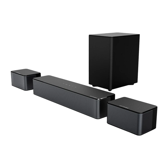 Ultimea Poseidon D50 Soundbar 5.1 Bluetooth και HDMI 320W με Ασύρματο Subwoofer και Τηλεχειριστήριο Μαύρο