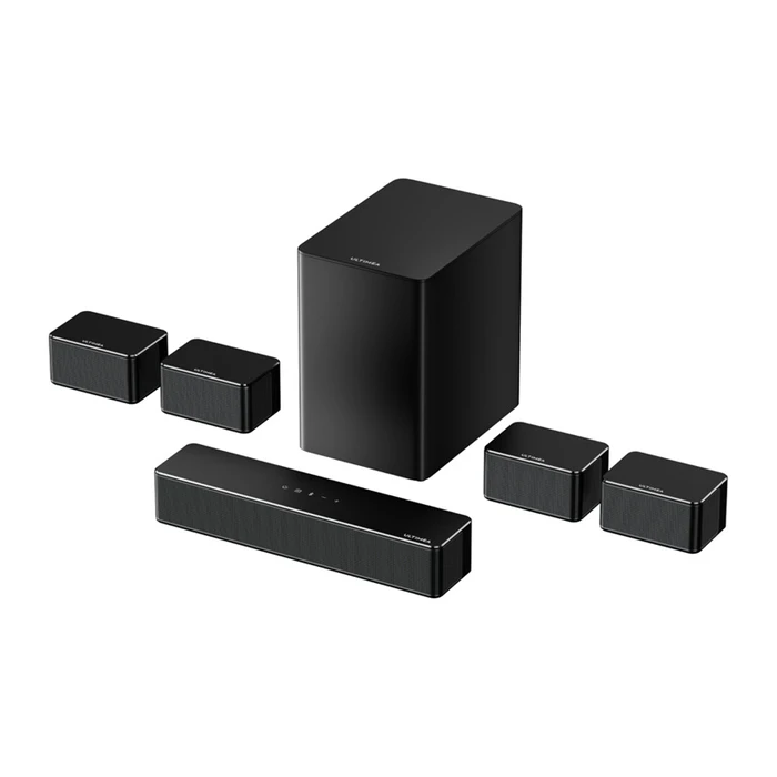 Ultimea D70 Soundbar 7.1 Bluetooth και HDMI 410W με Ασύρματο Subwoofer και Τηλεχειριστήριο Λευκό