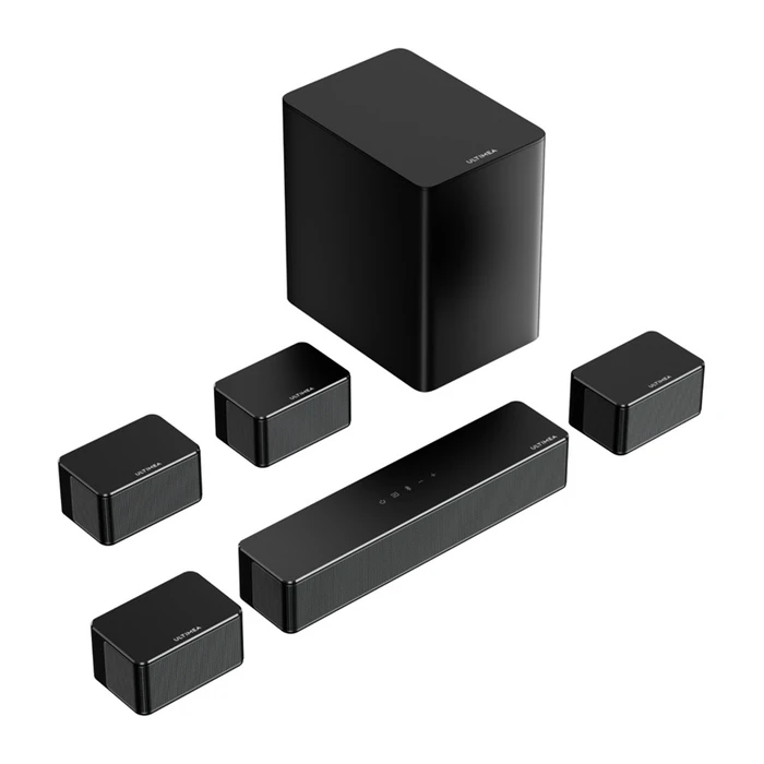 Ultimea D70 Soundbar 7.1 Bluetooth και HDMI 410W με Ασύρματο Subwoofer και Τηλεχειριστήριο Λευκό