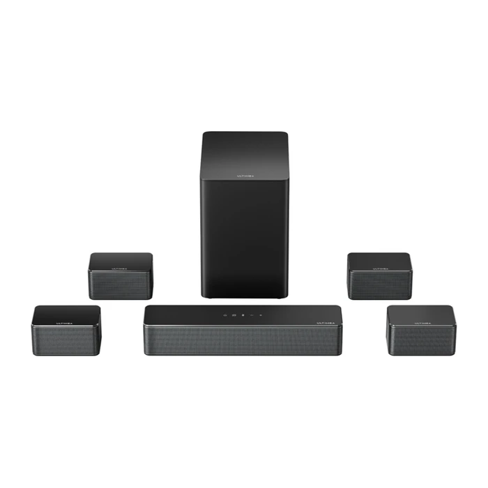 Ultimea D70 Soundbar 7.1 Bluetooth και HDMI 410W με Ασύρματο Subwoofer και Τηλεχειριστήριο Λευκό