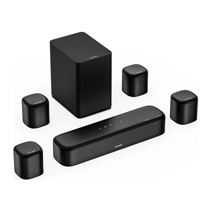 Ultimea Aura A60 Soundbar 7.1 Bluetooth και HDMI με Τηλεχειριστήριο Μαύρο
