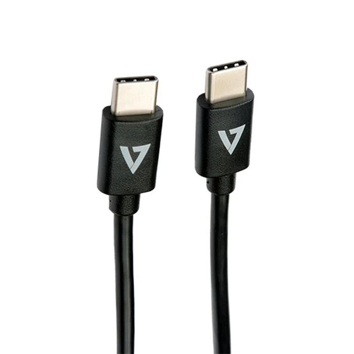 Καλώδιο USB C V7 V7USB2C-1M Μαύρο