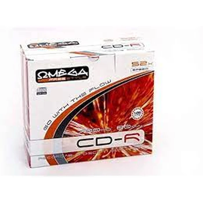 CD-R Omega FREESTYLE 700MB 52X SLIM (10PCS)