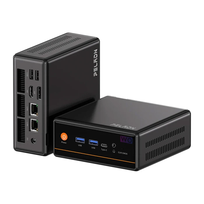Peladn WO4 Mini PC - Μίνι Υπολογιστής (Ryzen 5 5600H, 16GB DDR4, 512GB SSD, Windows 11 Pro)