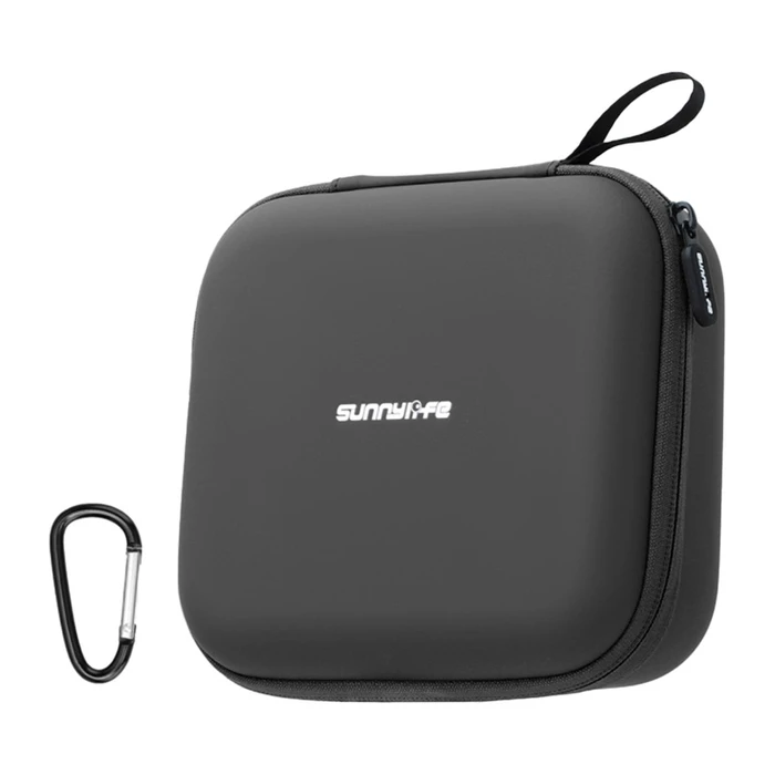 Sunnylife Θήκη από Δερματίνη με Δίχτυ Τσέπης για DJI Neo 2 (Μαύρο)