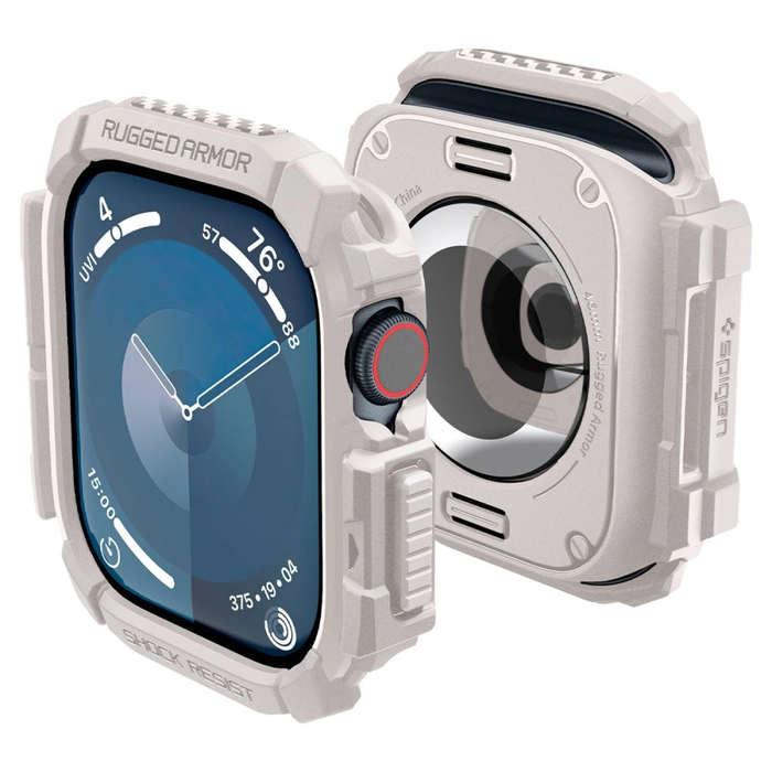 Spigen Rugged Armor Apple Watch 10 / 11 46mm Dune Beige