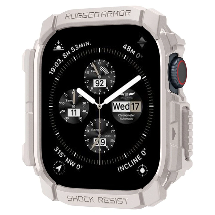 Spigen Rugged Armor Apple Watch 10 / 11 46mm Dune Beige