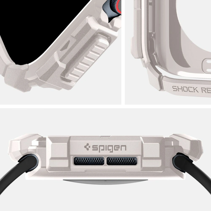 Spigen Rugged Armor Apple Watch 10 / 11 46mm Dune Beige