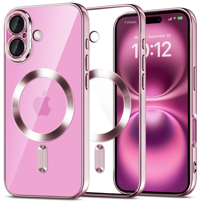 Tech-Protect MagFlex MagSafe Apple iPhone 16 Shiny Rose