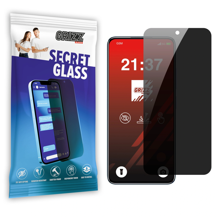 GrizzGlass Matte SecretGlass Oukitel C58 Pro