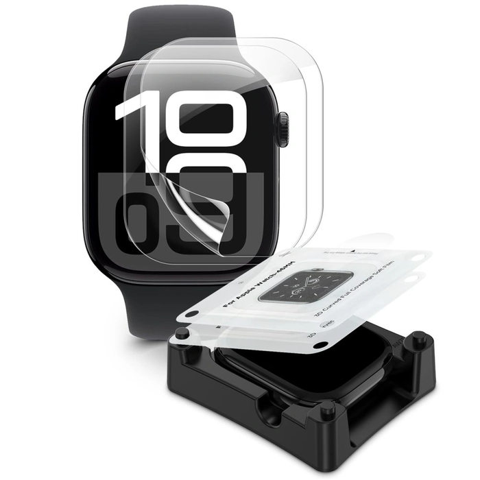 Hydrogel film Tech-Protect Supreme Set Apple Watch 10 / 11 42mm Clear [2 PACK]