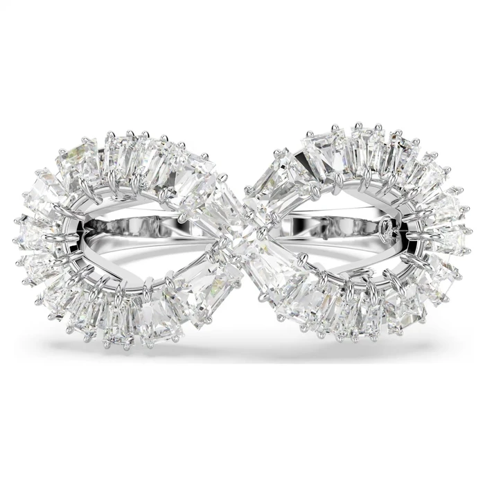Swarovski Hyperbola Γυναικείο Δαχτυλίδι με Ζιργκόν από Ασήμι (Μέγεθος 58)