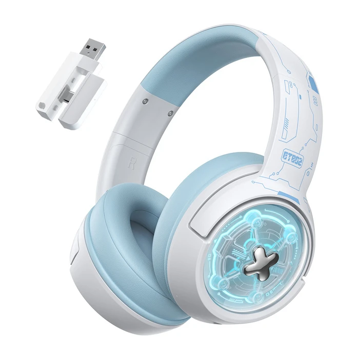 Onikuma GT802 Wireless Over-Ear Gaming Headset Bluetooth / USB - White