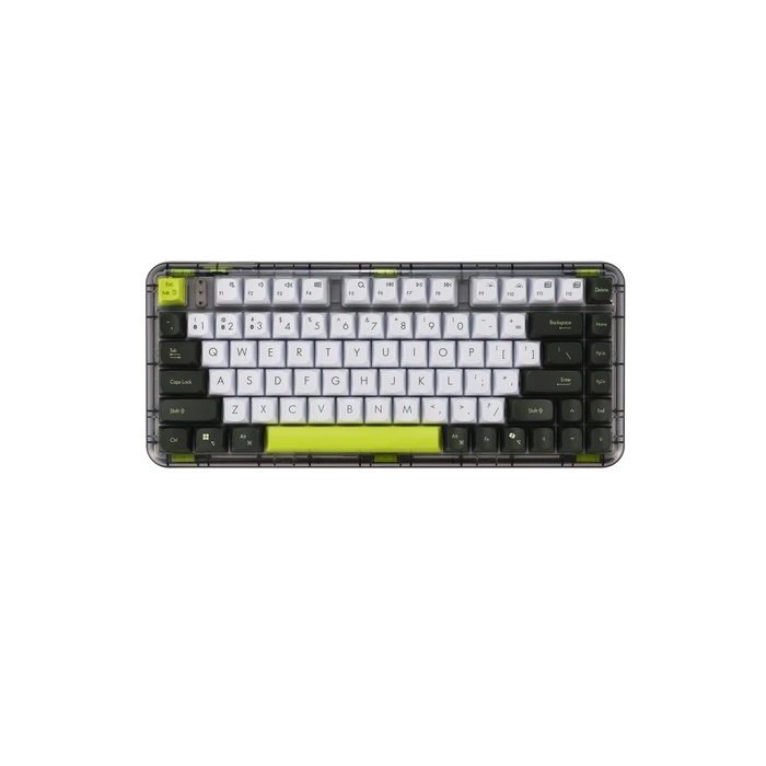 ASUS KD201 Jelly μηχανικό ασύρματο πληκτρολόγιο Volt Green