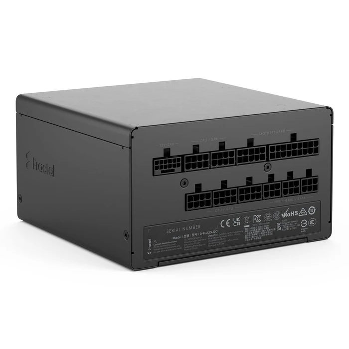 Fractal Design Ion 3 Gold 1000W Μαύρο Full Modular 80 Plus Gold Τροφοδοτικό