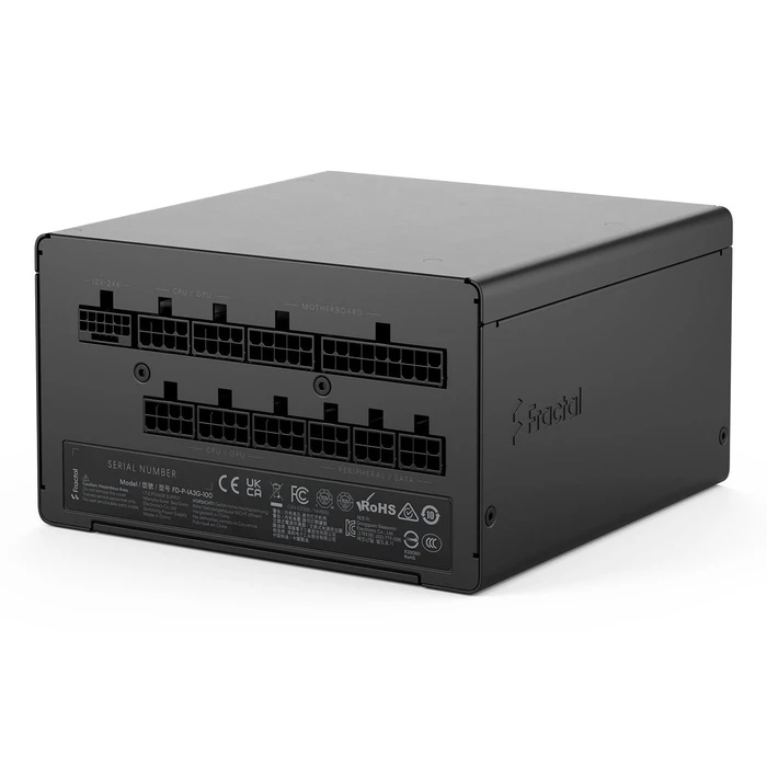Fractal Design Ion 3 Gold 1000W Μαύρο Full Modular 80 Plus Gold Τροφοδοτικό