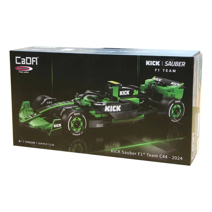 Jamara KICK Sauber F1 Team C44 1:24 Brick Building Set - Green/Black