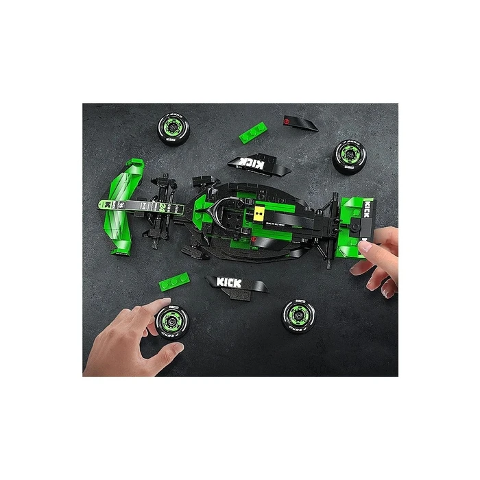 Jamara KICK Sauber F1 Team C44 1:24 Brick Building Set - Green/Black