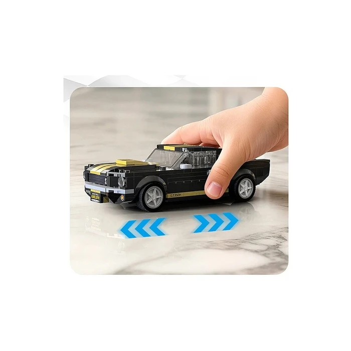 Jamara CaDA Shelby GT350 1:24 Bricks schwarz 8+