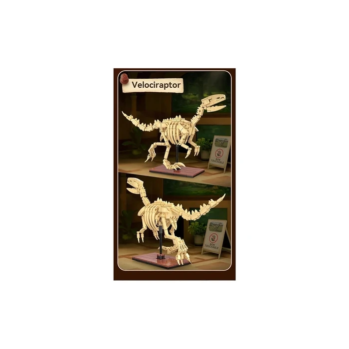 Jamara Velociraptor Building Blocks, 256 pcs, Age 8+