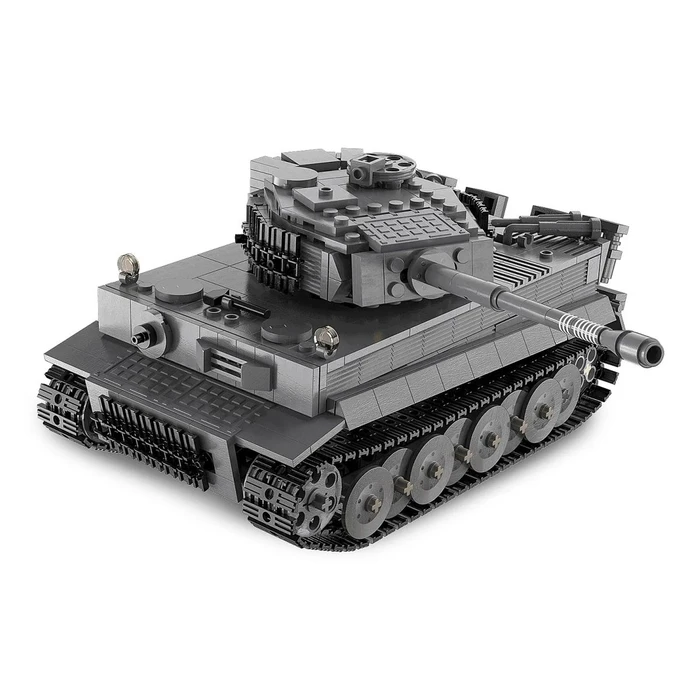 Jamara Cada Panzer Tiger 1:35 Σετ Δομικών Τετραγώνων 925 Κομμάτια Γκρι Τηλεχειριζόμενη Δεξαμενή
