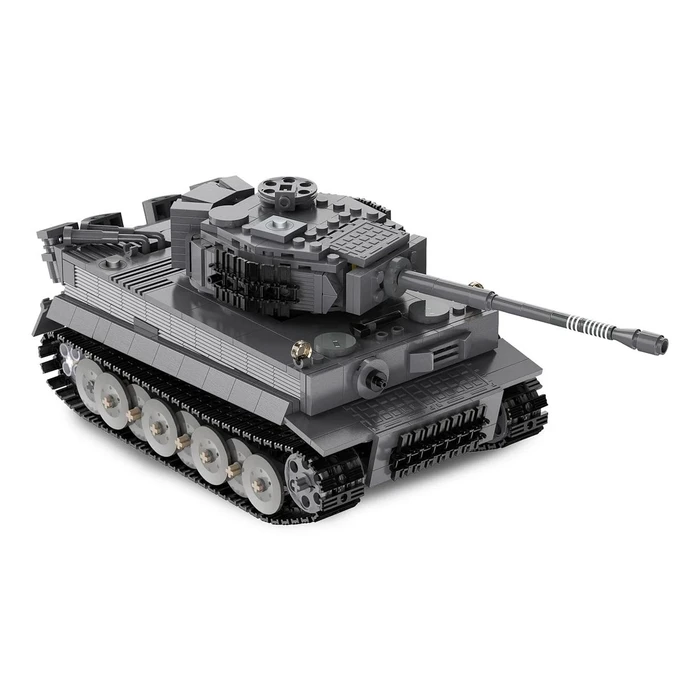 Jamara Cada Panzer Tiger 1:35 Σετ Δομικών Τετραγώνων 925 Κομμάτια Γκρι Τηλεχειριζόμενη Δεξαμενή