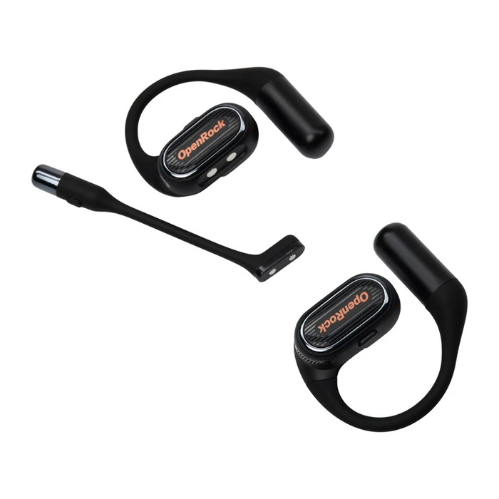OneOdio OpenRock Link 20 Open Ear Bluetooth Handsfree Ακουστικά με Αντοχή στον Ιδρώτα και Θήκη Φόρτισης - Μαύρα