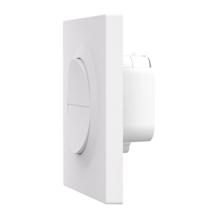 Sonoff MINI-ZB2GSL-E Recessed Single Touch Wall Switch with Aller‑Retour Frame — Ecru