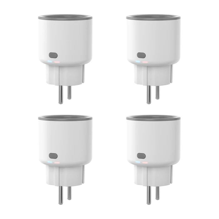 Sonoff Smart Μονόπριζο 4 Θέσεων με Τηλεχειριστήριο - 4τμχ
