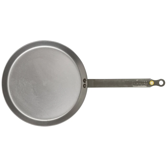 De Buyer Mineral B Element Carbon Steel Crepe Pan 24 cm (Model 5615.24)