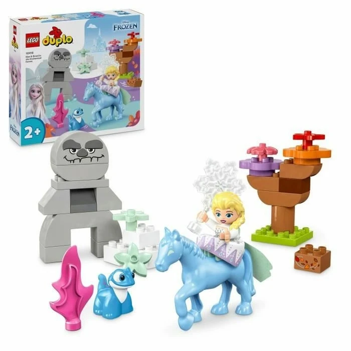 LEGO DUPLO Disney 10418 Elsa and Bruni in the Enchanted Forest Πολύχρωμο