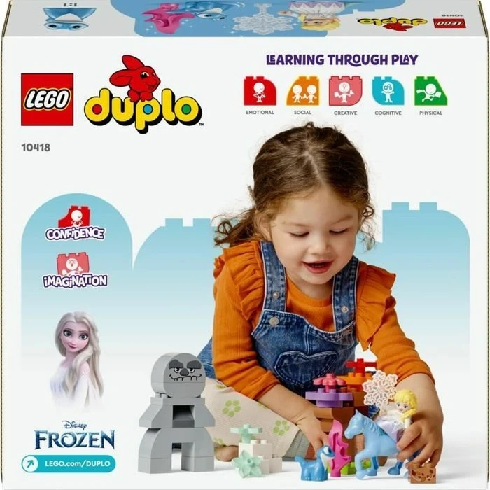 LEGO DUPLO Disney 10418 Elsa and Bruni in the Enchanted Forest Πολύχρωμο