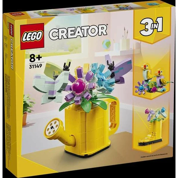 LEGO Creator 3-in-1 Flowers in Watering Can για 8+ ετών