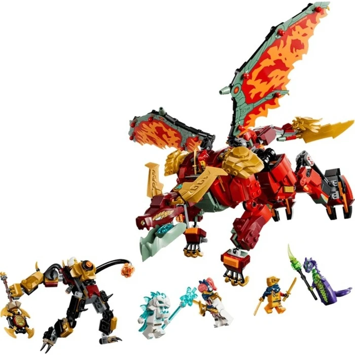 LEGO NINJAGO 71868 Μεταμορφώσιμος Δρακο-Μηχανισμός Wyldfyre