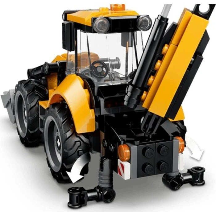 LEGO City Κίτρινος Φορτωτής-Εκσκαφέας (60480)