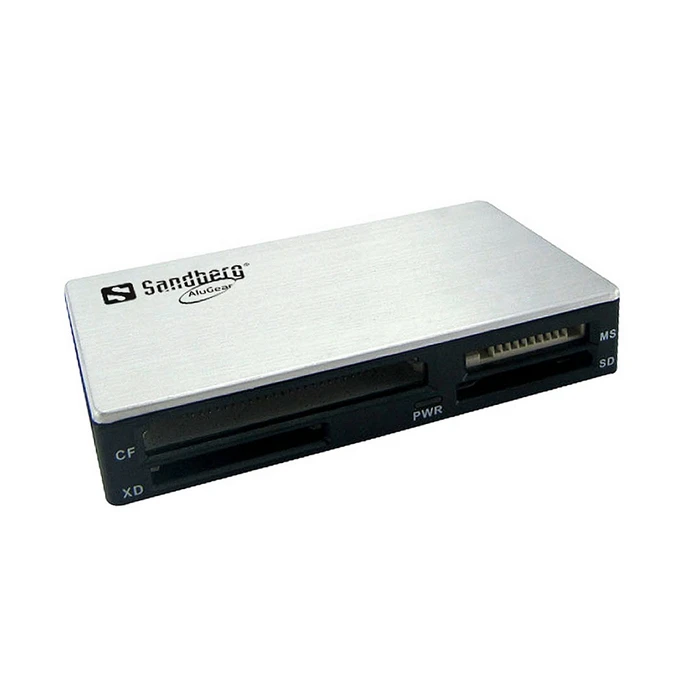 Sandberg Μετατροπέας Αναγνώστης Καρτών USB 3.0 για SD microSD MemoryStick CompactFlash xD Λευκός 133 73