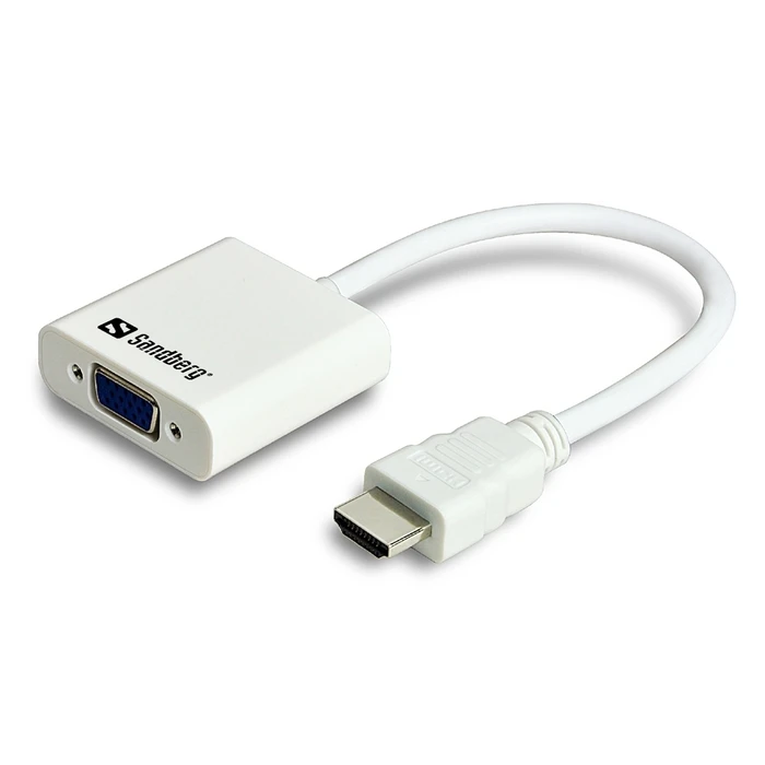 Sandberg Μετατροπέας HDMI male σε VGA female Λευκό