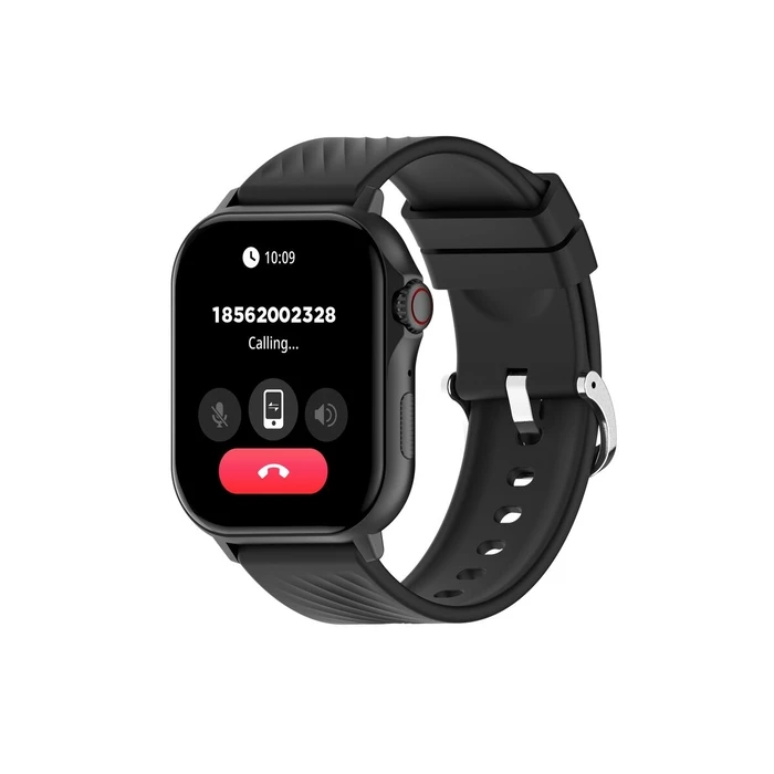 Denver SWG-159B 45mm Smartwatch με Παλμογράφο (Μαύρο)