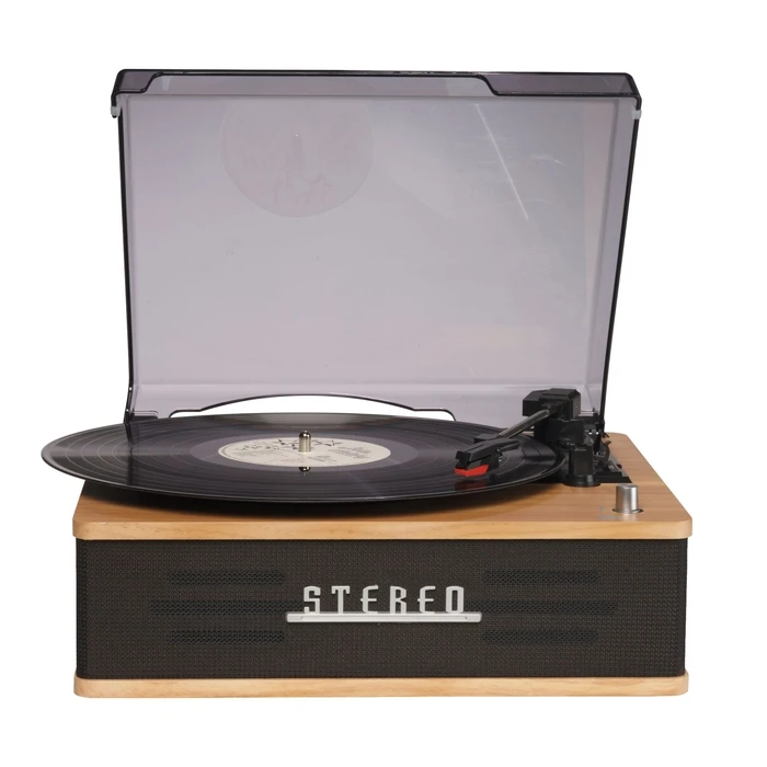 Denver VPB-262LW Πικάπ (Ξύλινο / Καφέ) με Bluetooth και ενσωματωμένα ηχεία